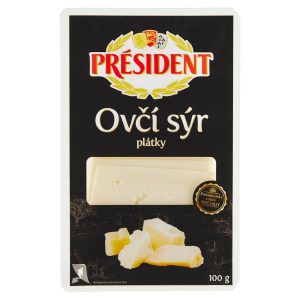 Syr ovčí plátky 100g Président 16