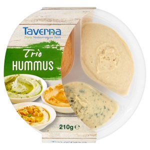 Taverna Hummus TRIO-Oriental,Tomate,Koriander210g 9