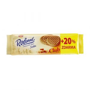 Rodinné Club karamelové sušienky 134g+20% Sedita 13