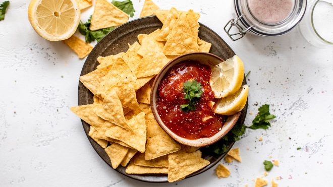 Paradajkový chilli dip