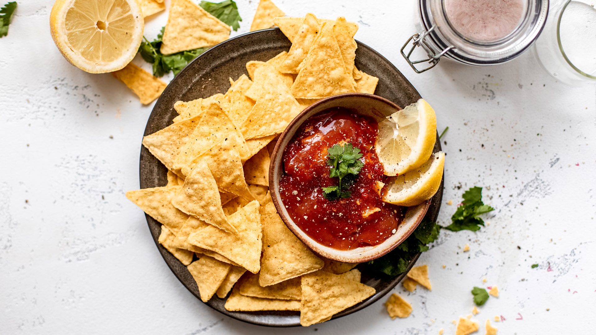 Paradajkový chilli dip