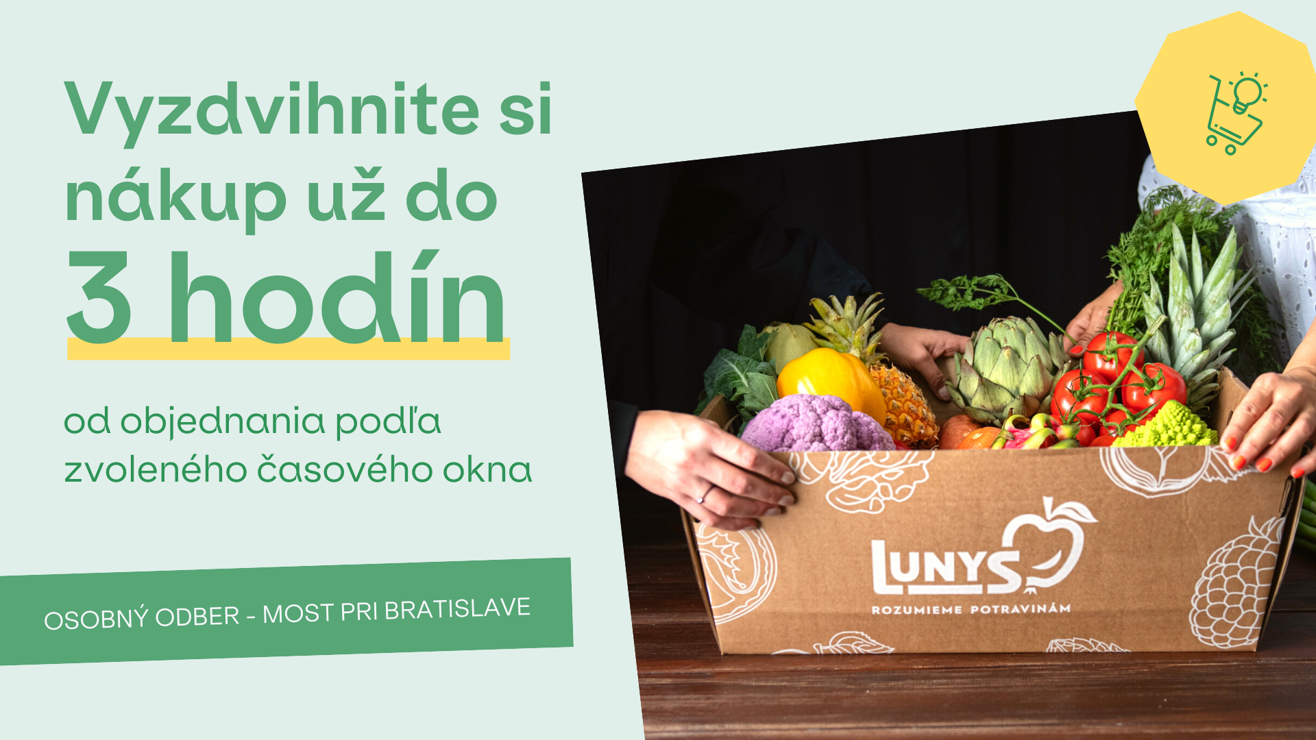 Vyzdvihnite nákup už do 3 hodín