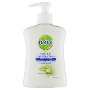 Dettol Jemná Aloe vera tekuté mydlo 250ml 13