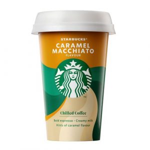 Starbucks Caramel Macchiato ľadová káva 220ml 7