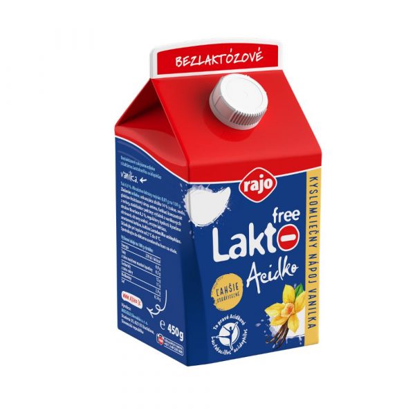 Acidko Lakto Free Vanilka 450g Rajo 1
