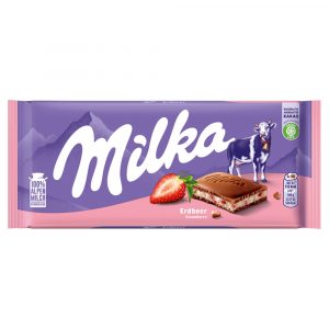 Milka Jahodová mliečna čokoláda 100g 13