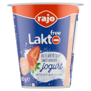 Jogurt Lakto Free jahoda 145g Rajo 3
