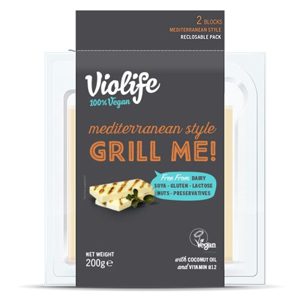 Syr rastlinný Mediterranean na gril 200g Violife 1