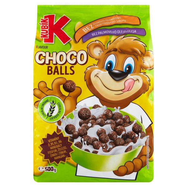 Kubík cereálie Choco Balls 500g 1