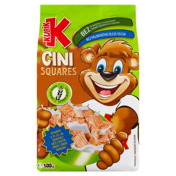 Kubík cereálie Cini Squares 500g 1