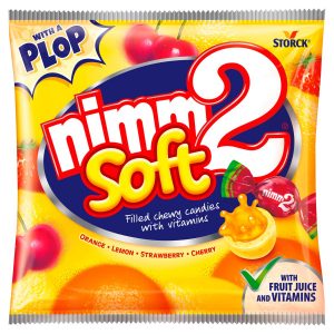 Nimm2 Soft žuvacie cukríky s ovocnou náplňou 90g 19