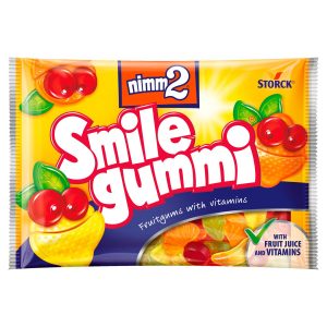 Nimm2 Smile gummi ovocné cukríky 100g 16