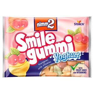 Nimm2 Smile gummi jogurtové cukríky 100g 15