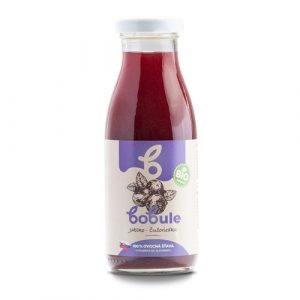 Bobule 100% Bio šťava Jabko - čučoriedka 250ml 5
