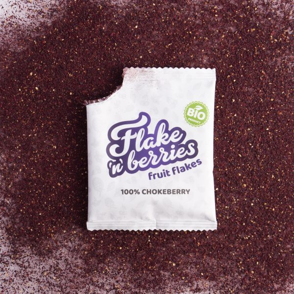 Bobule Flake'n berries vločky Čučoriedka 7x8g 3