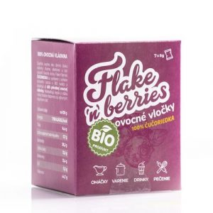 Bobule Flake'n berries vločky Čučoriedka 7x8g 58 Bobule Flake'n berries vločky Čučoriedka 7x8g 58