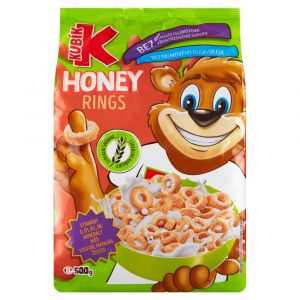 Kubík cereálie Honey Rings 500g 5