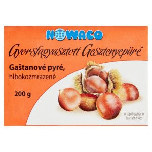 Mrazené Gaštanové pyré 200g Nowaco 11