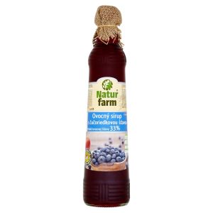 Sirup Čučoriedkový 700ml Natur Farm 23