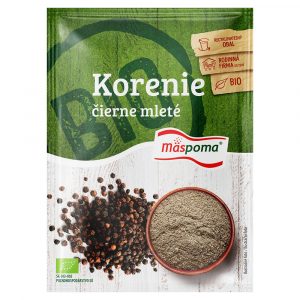 Korenie BIO Korenie čierne mleté 20g Mäspoma 19