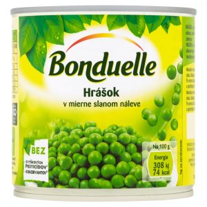 Hrášok sterilizovaný 425ml (400g) Bonduelle 7