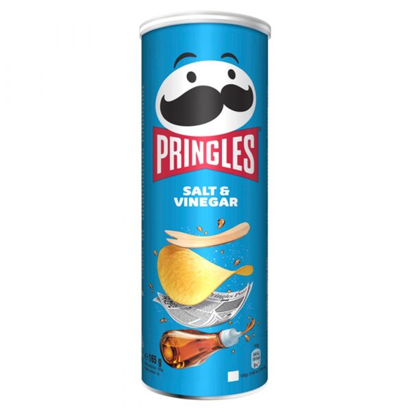 Pringles zemiakové lupienky Salt & Vinegar 165g 1