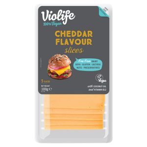 Syr rastlinný Cheddar plátky 100g Violife 13