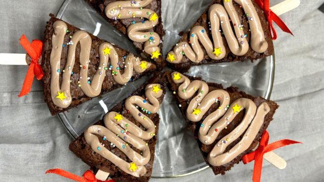 Stromčekové brownie