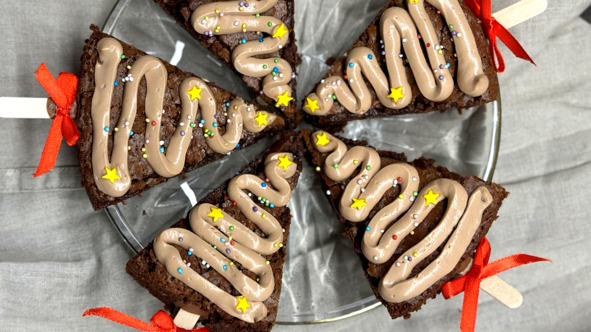 Stromčekové brownie