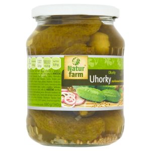 Uhorky sterilizované 6-9cm 680g Natur Farm 15