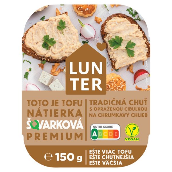Nátierka rastlinná šqvarková PREMIUM 150g Lunter 1