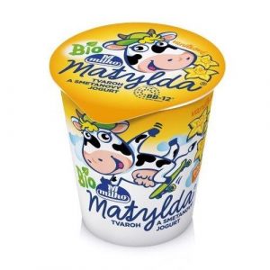 BIO Tvar. dezert MATYLDA s jog. vanilka 125g Milko 24