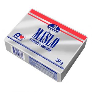 Maslo 82% z čerstvej smotany 250g Milko 15