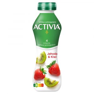 Activia jogurtový nápoj jahoda a kiwi 280g Danone 20 Activia jogurtový nápoj jahoda a kiwi 280g Danone 20