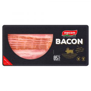 Slanina Bacon bravčový bok 85% nárez 200g Mecom 7 Slanina Bacon bravčový bok 85% nárez 200g Mecom 7