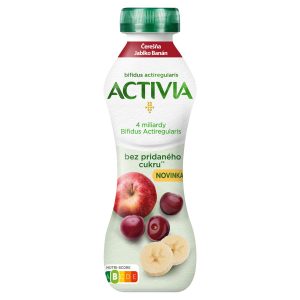 Activia nápoj bez prid. cukru jablko/čerešňa 270g 24 Activia nápoj bez prid. cukru jablko/čerešňa 270g 24