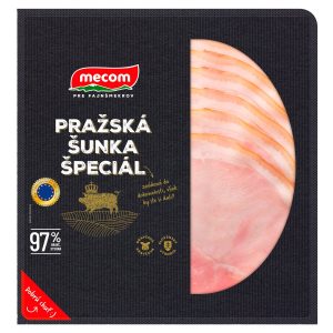 Šunka Pražská nárez bravčový 97% 100g, Mecom 6 Šunka Pražská nárez bravčový 97% 100g, Mecom 6