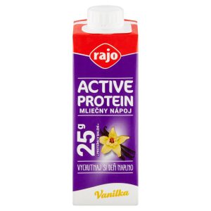 Nápoj active protein mliečny vanilka 250 ml Rajo 17