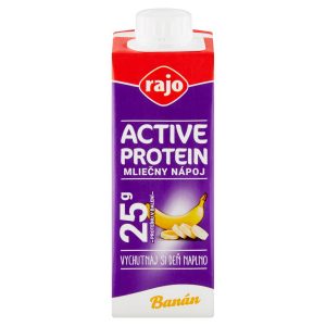 Nápoj active protein mliečny banán 250 ml Rajo 14