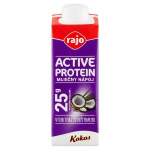 Nápoj active protein mliečny kokos 250 ml Rajo 16