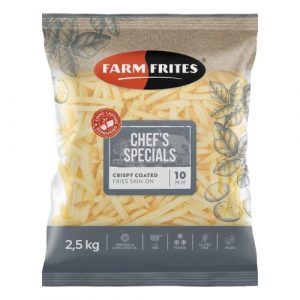 Mr. Hranolky Chrumkavé so šupkou 2,5kg Farm Frites 4