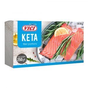Mrazený Losos pacifický porcie 250g (2x125g) Viči 11 Mrazený Losos pacifický porcie 250g (2x125g) Viči 11