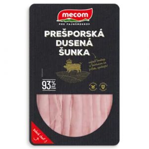 Šunka Bravčová Prešporská 93% nárez 100g Mecom 4