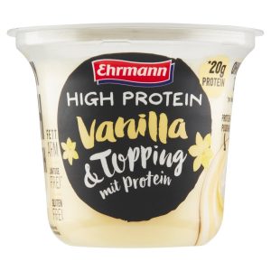 Puding Vanilla & Topping high protein EHRMANN 200g 3
