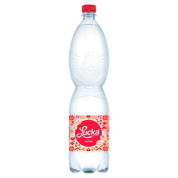 Lucka pramenitá voda perlivá 1,5l *ZO 1