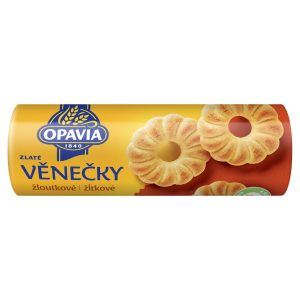 Opavia Zlaté Venčeky žĺtkové 150 g 10