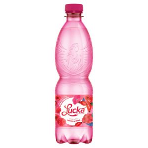 Lucka pramenitá voda malina šípka 500ml *ZO 11