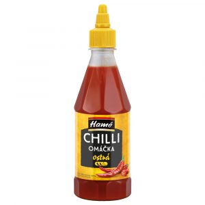 Chilli omáčka ostrá 430ml Hamé 14