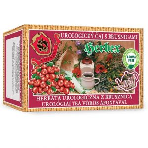 Herbex čaj Urologický s brusnicami 20x3g (60g) 10 Herbex čaj Urologický s brusnicami 20x3g (60g) 10