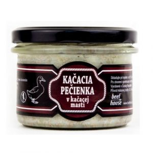 Kačacie pečienky v kačacej masti 190g Beef House 14